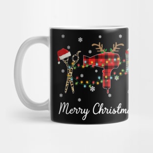 Hairdresser Merry Christmas Funny Mug